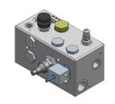 AL-BL106 BLOQUE CONTROL ALITE PISO MÓVIL LP ESTANCO Y/O ACCS. COMPLETO V. STD