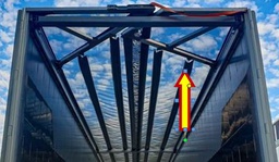 [009-003-8-1-402] TMA RIGHT BUTTERFLY WING MESH DRIVING ORDER (DICKSON WINTX 460 g/m2 COLOR RAL 9037)