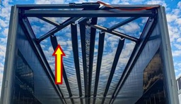 [009-003-8-1-403] TMA MALLA ALA MARIPOSA IZQUIERDA ORDEN MARCHA (DICKSON WINTX 460 g/m2 COLOR RAL 9037)