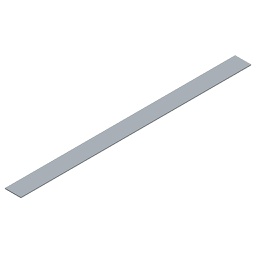 [029-011-1-406] CHAPA LARGA INFERIOR AL5754 H111 e=5 mm PARA REFUERZO CUELLO CHAPA PLEGADA AUTOPORTANTE